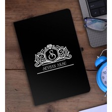 BK Gift Kişiye Özel Isimli Siyah Defter - 13