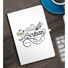 BK Gift Kişiye Özel Isimli Beyaz Defter - 6
