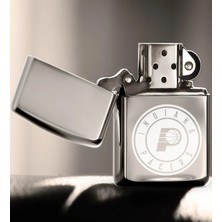 BK Gift Indiana Pacers Silver Benzinli Metal Çakmak