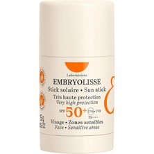 Embryolisse Güneş Stick SPF50+ Tüm Cilt Tipleri İçin Renksiz Koruma 15 gr