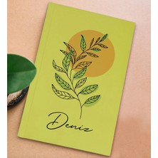 Bk Gift Kişiye Özel Isimli Sert Kapaklı Sarı Lastikli Defter , Arkadaşa Hediye, Yeni Iş Hediyesi, Doğum Günü Hediyesi-14