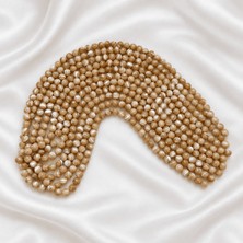 Moony Stone 10 mm Esmer Sedef Aa Dizi Boncuk