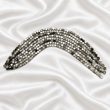 Moony Stone 8 mm Para Kesim Okyanus Sedef Doğal Taş Dizi Boncuk