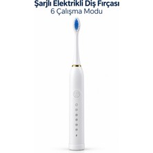 Astraltech Şarjlı Elektrikli Diş Fırçası Beyaz