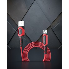 Astraltech DC24 Micro USB Kablo 1.2m 4A - Kırmızı