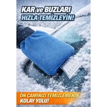 Nisline Mg3  2024-2025-2026-2027 Kar ve Buz Kazıyıcı+Temizleme Eldiveni