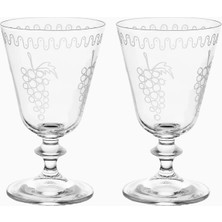 Anna + Nina Anna + Nına Grapevine Şarap Kadehi Seti 2’li 370 ml