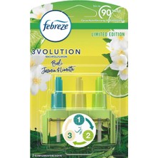 TeknoKapsül Febreze 3VOLUTION Bali Yasemin & Misket Limonu, 3 Değişken Kokularla Mücadele Kokusu