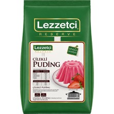 Lezzetçi Puding Çilekli 3000G (5'li Paket)