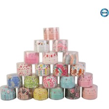 Trix 11 cm Kek Kalıbı 100 Lü Pvc Kutu x 12 Paket (8'li Paket)