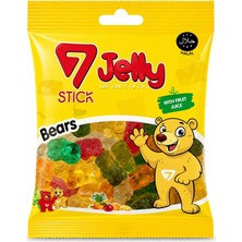 7 Stick Jelly Yumuşak Şekerleme Bears 80GR (24'li Paket)