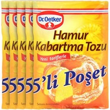 Dr. Oetker 5'li Hamur Kabartma Tozu 50 gr (30'li Paket)