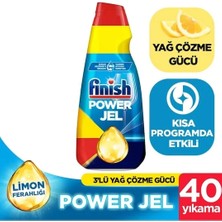 Finish Hepsi Bir Arada Bulaşık Makinesi Deterjanı Jel Limon 1000 ml (6'li Paket)