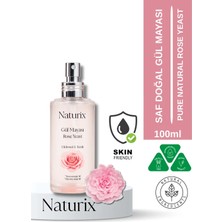 Naturix Gül Mayası Aydınlatıcı & Gözenek Sıkılaştırıcı Tonik Cilt Bakımı Yüz Tonik 100 ml (20'li Paket)