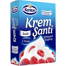 Kenton Krem Şanti Sade 2'li Paket 150 G (12'li Paket)