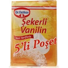 Dr. Oetker 5'li Şekerli Vanilin 25 gr (30'li Paket)