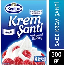 Kenton Krem Şanti 4X75 gr Sade (24'li Paket)