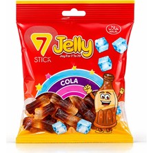 7 Stick Jelly Yumuşak Şekerleme Kola 80GR (24'li Paket)