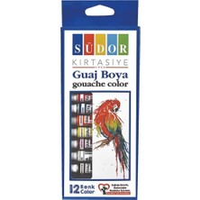 Sudor Südor Guaj Boya Seti, 12×9 ml