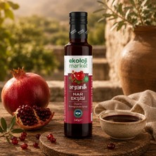 Ekoloji Market Organik Soğuk Sıkım Nar Ekşisi 340 Gr. (8'li Paket)