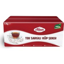 Altun Sargılı Küp Şeker 5 kg (5'li Paket)