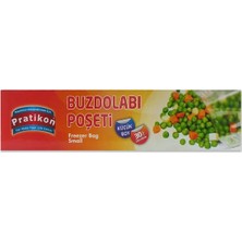 Pratikon Buzdolabı Poşeti Küçük Boy 20X30 30'lu (20'li Paket)