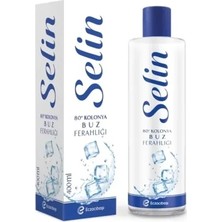 Eczacıbaşı Selin Kolonya 80* Buz Ferahlığı 400ML. (16'li Paket)