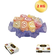 Arı Lokumları Paşa Karışık Meyve Aromalı Lokum (Çilek, Limon, Muz, Portakal) - 2 kg (16'li Paket)