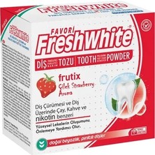 Fresh White Diş Tozu 50GR Frutix (12'li Paket)