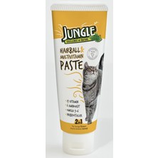 Jungle Kedi Macunu ( Tüy Yumağı Önleyici ve Multivitamin ) 75 ml JNGE-001 (10'li Paket)