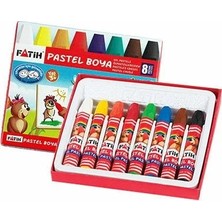 Fatih Fatıh 8 Renk Pastel Boya (16'li Paket)