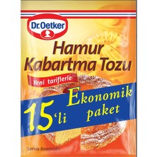 Dr. Oetker Hamur Kabartma Tozu 15'li 150 gr (20'li Paket)