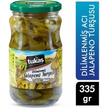 Tukaş Acı Jalapeno Biber 335 G (24'li Paket)