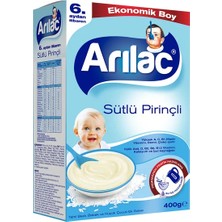 Arılac Ek Gıda 400 G Sütlü & Pirinçli 4. Aydan Itibaren (8'li Paket)