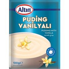 Altın Puding Vanilya Aromalı 120 G (24'li Paket)