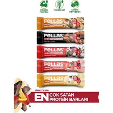 Fellas Yüksek Protein Bar Deneme Paketi x 5 Adet (6'li Paket)