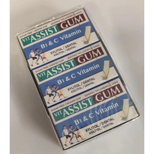 Vento Vitassist Gum B1&c Vitamin Ksilitol/dental Sakiz 27GR Paket Içi 12 Adet (10'li Paket)