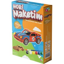 Hobi Eğitim Dünyası Hobi Maketim Araba Kutu Oyunu (16'li Paket)