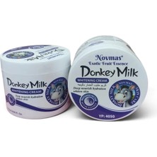 Novmas Exotic Fruit Essence Donkey Milk Whitening Cream. (Blue) (12'li Paket)