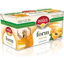 Doğuş Form Kayısılı Bitki Çayı 20LI (16'li Paket)
