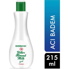Bebak Nemlendirici Süt Acı Badem 215 ml (8'li Paket)