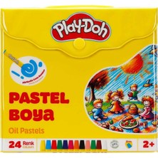Play-Doh Pastel Boya Çantalı 24 Renk
