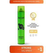 Akat Gardi Saç Spreyi Strong No:1 Yeşil 400 ml (8'li Paket)