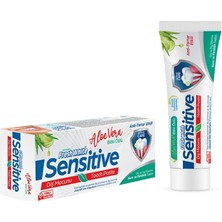 Fresh White Diş Macunu Sensitive Aloe Vera 90 gr (24'li Paket)