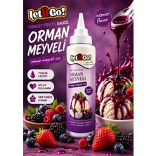 Letit Go Orman Meyveli Aromalı Sos 300 gr *waffle* Krep*pankek* Triliçe Sosu (20'li Paket)