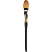 Kingart Kıngart 9600-1, Premium Sanatçı Fırçası, Golden Taklon Oval Yıkama Boyutu: 1, Ahşap, 1