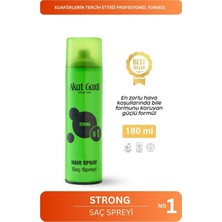 Akat Gardi Saç Spreyi Strong No:1 Yeşil 180 ml (10'li Paket)