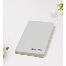 BK Gift Kişiye Özel Isimli 9X14CM Beyaz Defter