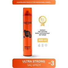 Akat Gardi Saç Spreyi Ultra Strong No:3 Turuncu 400 ml (16'li Paket)