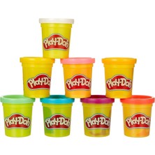 Play-Doh Toksik Olmayan Oyun Hamuru, 8'li Paket Gökkuşağı: Kırmızı, Turuncu, Sarı, Yeşil, Pembe, Mavi, Mor ve Beyaz, 2+ Yaş, Sanat ve El Sanatları Hediye Fikri